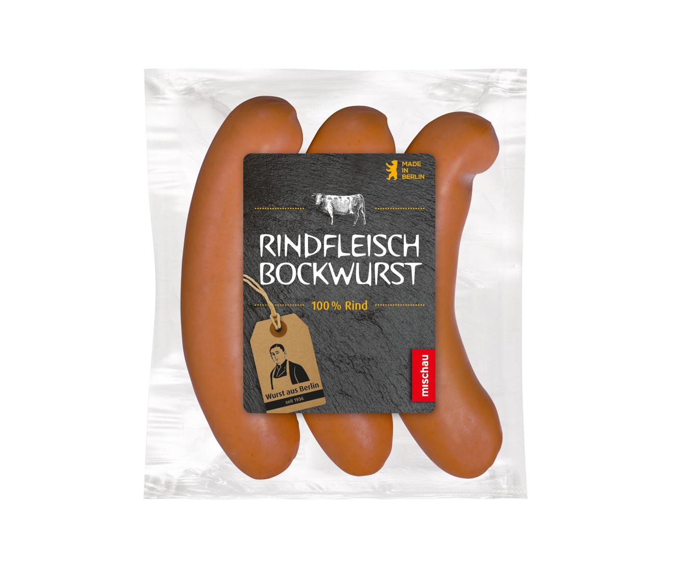 Rindfleisch Bockwurst 3 × 85 g
